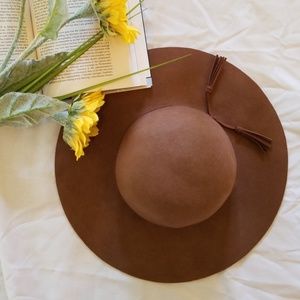Brown Floppy Hat